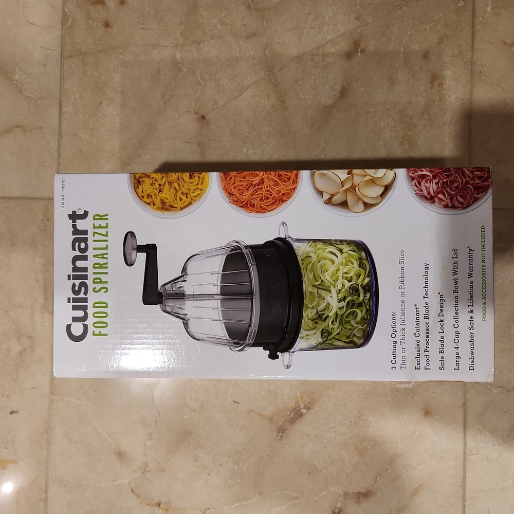 Cuisinart Food Spiralizer, New in box